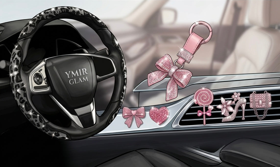 Univers YMIR GLAM dans un habitacle automobile